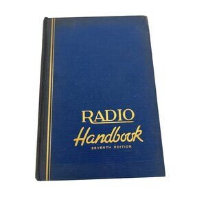 Vintage 1940 Radio Handbook Seventh Edition Technical Radio Reference Book